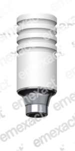 sobrecolable rotatorio bone level