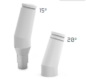 sobrecolable angulado 15-20º bone level