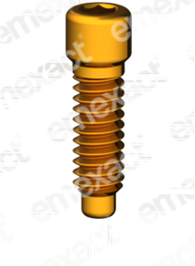 tornillo oro hexágono externo